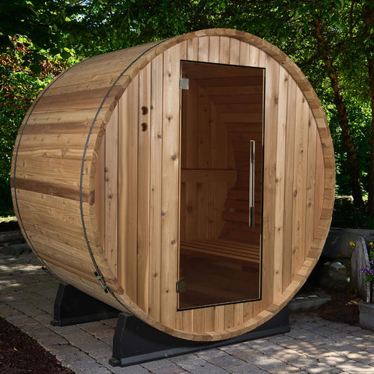 Salem 2 Person Barrel Sauna Kit