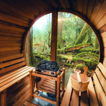 Horizon Outdoor Sauna - 6 Person w/ Porch 6