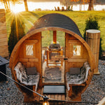 Horizon Outdoor Sauna - 6 Person w/ Porch 2