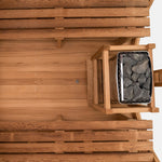 Horizon Outdoor Sauna - 6 Person w/ Porch 8