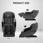 Favor-27 3D Zero Gravity Massage Chair Khaki 8