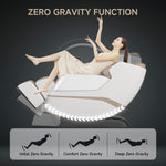 Favor-27 3D Zero Gravity Massage Chair Khaki 5