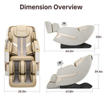 PS3300 3D Zero Gravity Massage Chair khaki 6