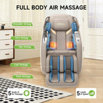 PS5200 4D Zero Gravity Massage Chair Khaki 6