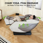 PS5200 4D Zero Gravity Massage Chair Khaki 3