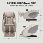 PS5200 4D Zero Gravity Massage Chair Khaki 1