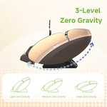 PS6500 4D Zero Gravity Massage Chair Gold 4